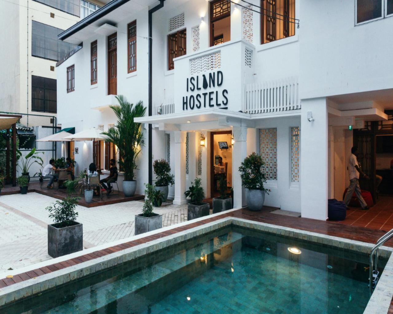 Island Hostels โคลอมโบ ภายนอก รูปภาพ